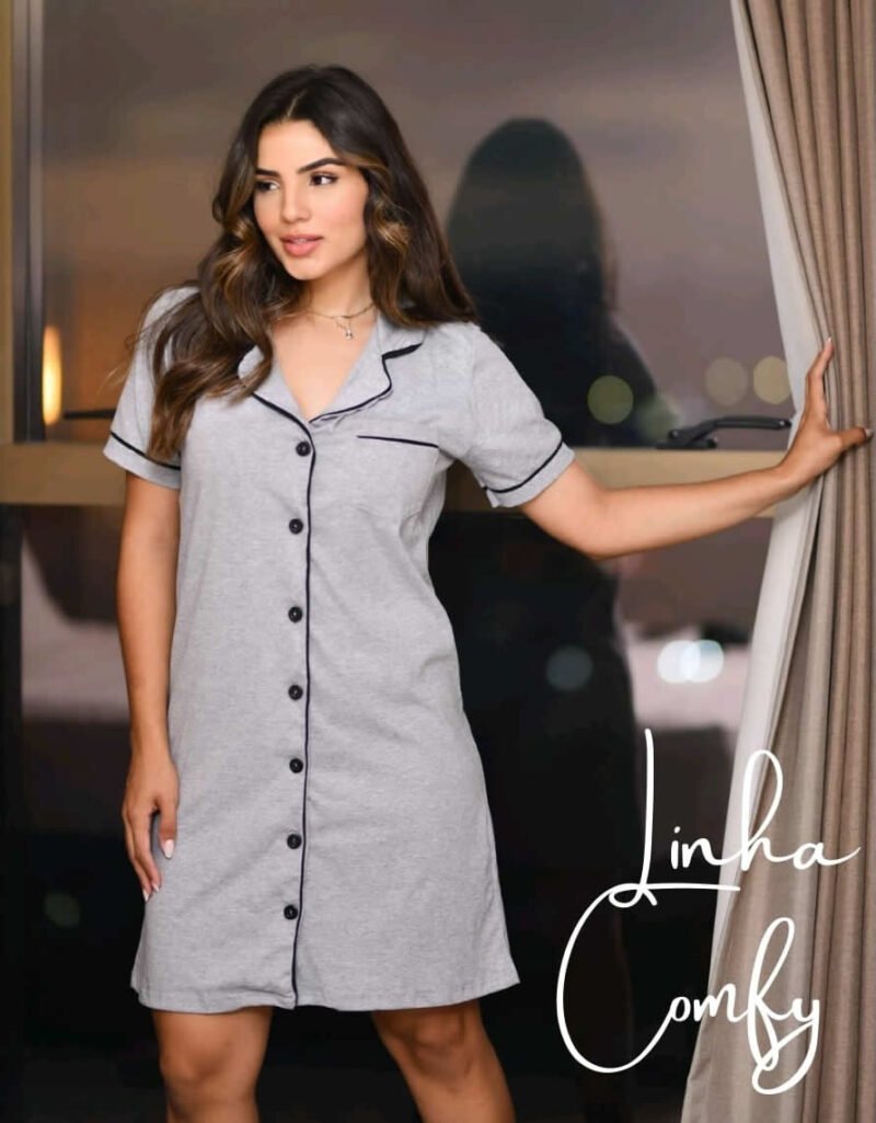 Pijama vestido chemise